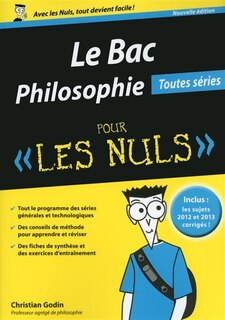 Couverture_Le bac philosophie pour les nuls