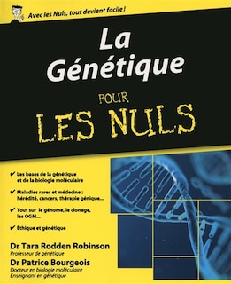 Couverture_La génétique pour les nuls