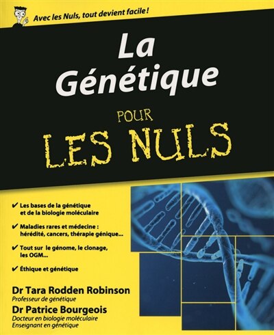 Couverture_La génétique pour les nuls