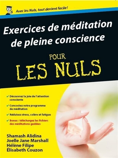 Front cover_Exercices de méditation de pleine conscience pour les nuls