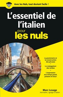 Couverture_Essentiel De L'italien Pour Les Nuls