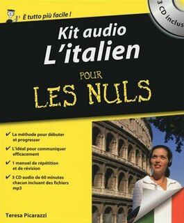 Front cover_L'italien pour les nuls livre & CD