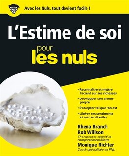 Front cover_L' estime de soi pour les nuls