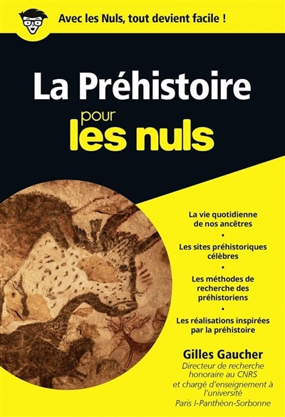 Front cover_La préhistoire pour les nuls