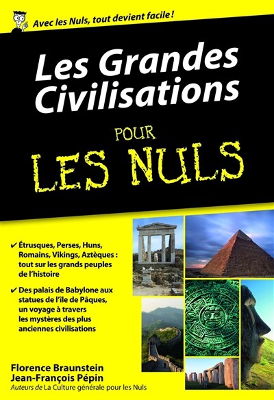 Front cover_Les grandes civilisations pour les nuls