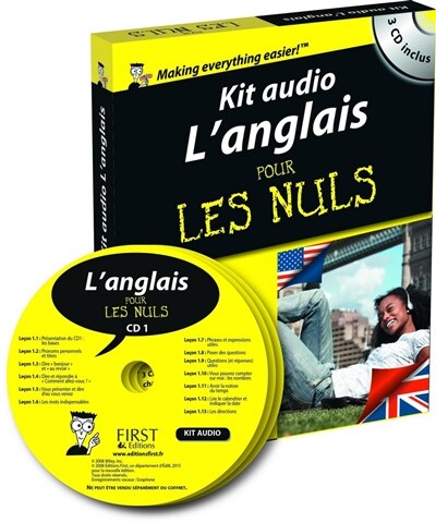 Couverture_Kit audio l'anglais pour les nuls