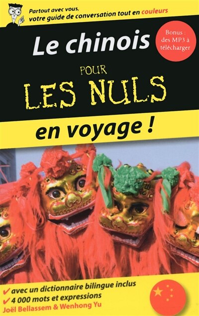 Front cover_Le chinois pour les nuls en voyage !