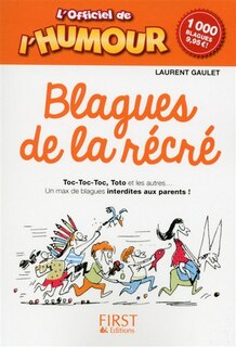 Front cover_L'officiel de l'humour : blagues de la récré : 1.000 blagues