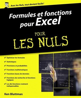 Front cover_Formules et fonctions pour Excel pour les nuls