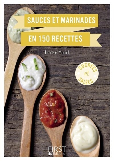 Couverture_Sauces et marinades en 150 recettes