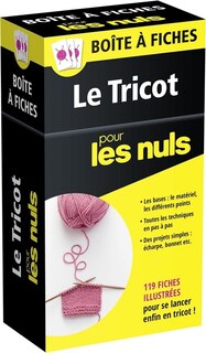 Le tricot pour les nuls Boîte à fiches