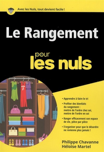 Front cover_Le rangement pour les nuls