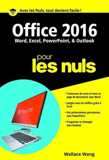 Front cover_Office 2016 pour les nuls