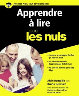 Front cover_Apprendre à lire pour les nuls