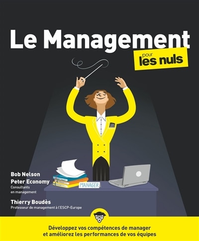 Couverture_Le management pour les nuls : développez vos compétences de manager et améliorez les performances de vos équipes