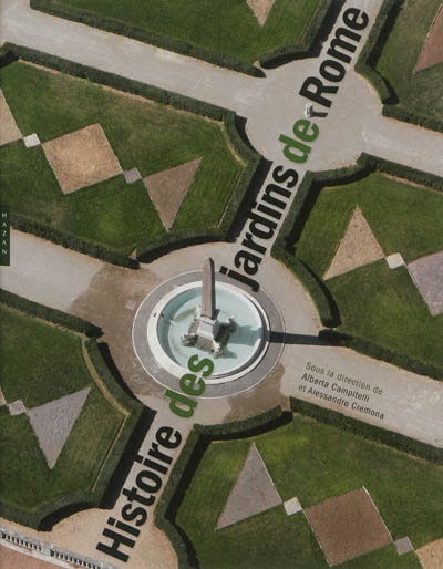 Couverture_Histoire des jardins de Rome