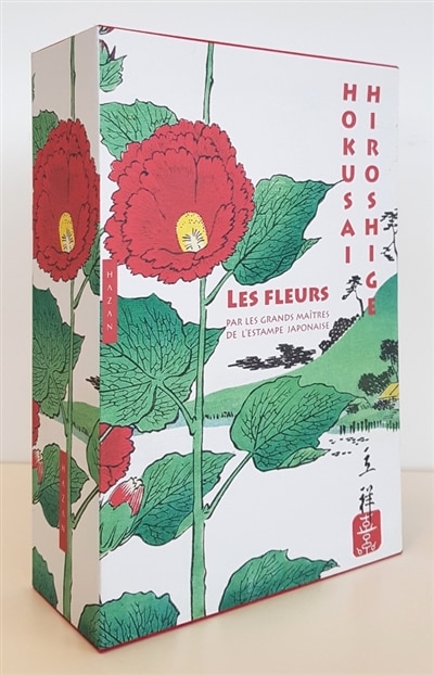 Front cover_Les fleurs par les grands ma&icirc;tres de l'estampe japonaise : Hokusai, Hiroshige