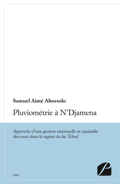 Front cover_Pluviométrie à N'Djamena
