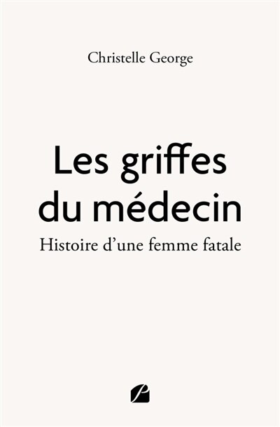 Front cover_Les griffes du médecin