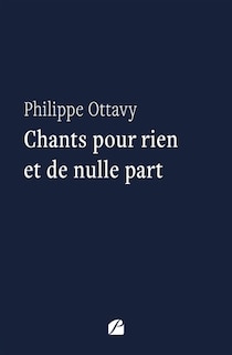 Couverture_Chants pour rien et de nulle part