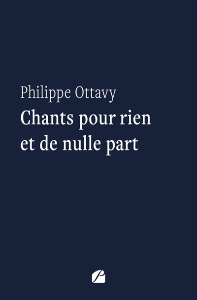 Couverture_Chants pour rien et de nulle part