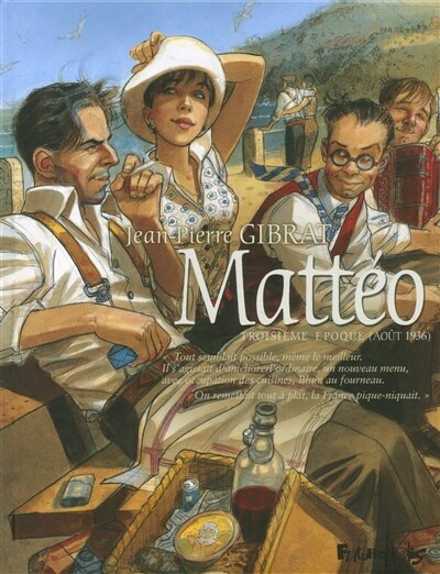 Couverture_Mattéo. Troisième époque (août 1936)
