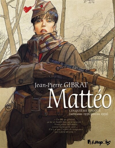 Couverture_Mattéo. Cinquième époque (septembre 1936-janvier 1939)