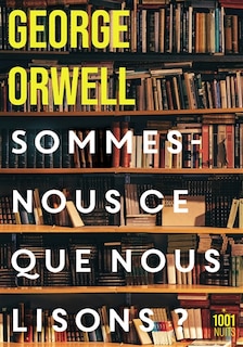 Front cover_Sommes-nous ce que nous lisons ? : recueil