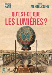 Front cover_Qu'est-ce que les Lumières ?