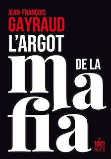Front cover_L' argot de la mafia