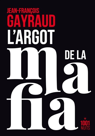 Front cover_L' argot de la mafia