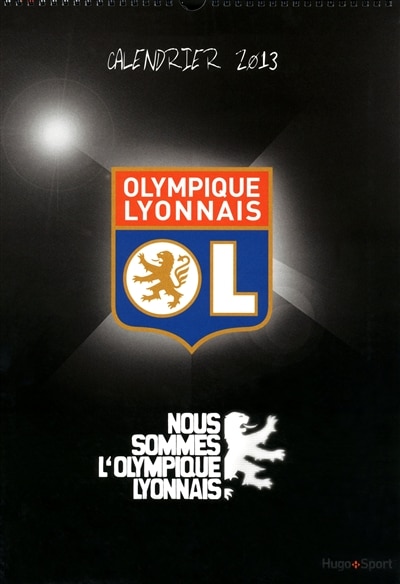 Couverture_Calendrier mural Olympique lyonnais 2013