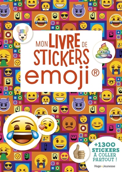 Couverture_Mon livre de stickers emoji