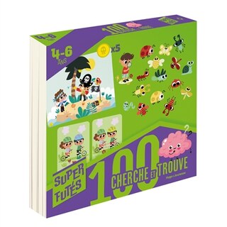 Front cover_100 cherche et trouve pour super futes 4 6 an