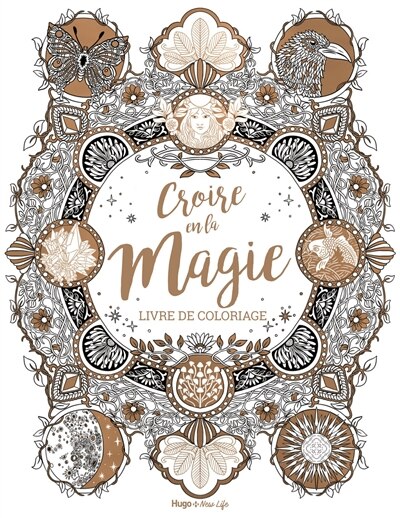 Couverture_Croire en la magie : coloriages