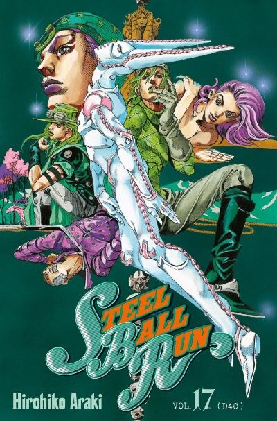 Couverture_Steel ball run : Jojo's bizarre adventure, Vol. 17. D4C