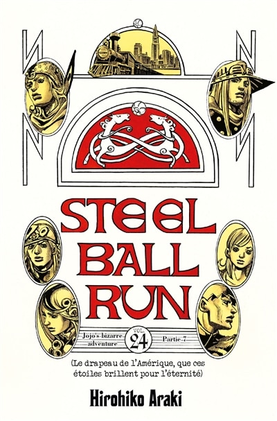 Couverture_Steel ball run : Jojo's bizarre adventure, Vol. 24