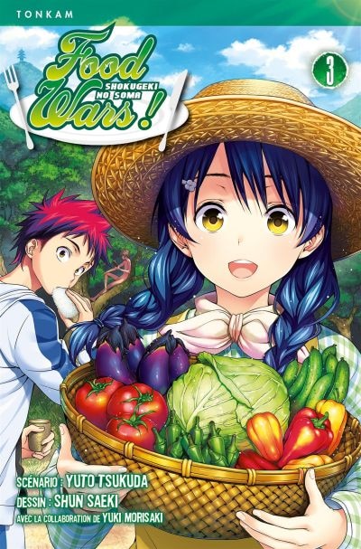 Front cover_Food wars = Shokugeki no Sôma, Vol. 3. La recette parfaite