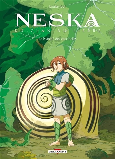 Couverture_Neska du clan du lierre. Le marché des coccinelles