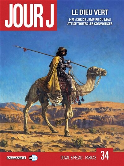 Front cover_Le dieu vert : 1475 : l'or de l'empire du Mali attise toutes les convoitises