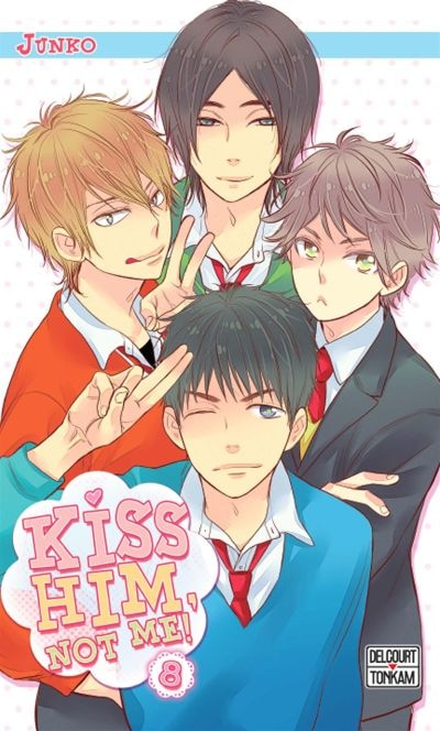 Front cover_Kiss him, not me !, Vol. 8