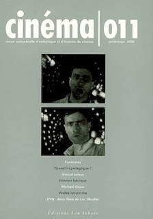 Front cover_Cinéma, n°11. Michael Snow