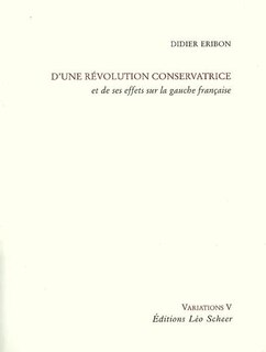 Front cover_D'une révolution conservatrice et de ses effets sur la gauche française