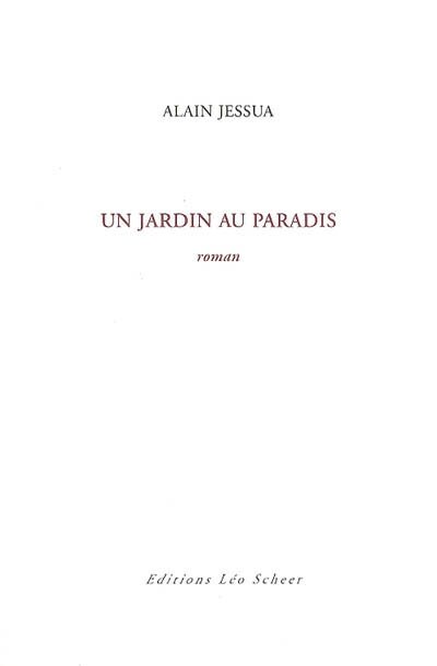 Front cover_Un jardin au paradis