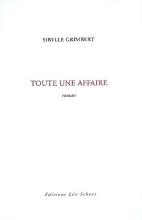 Front cover_Toute une affaire