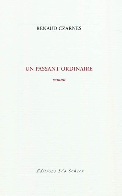 Couverture_Un passant ordinaire