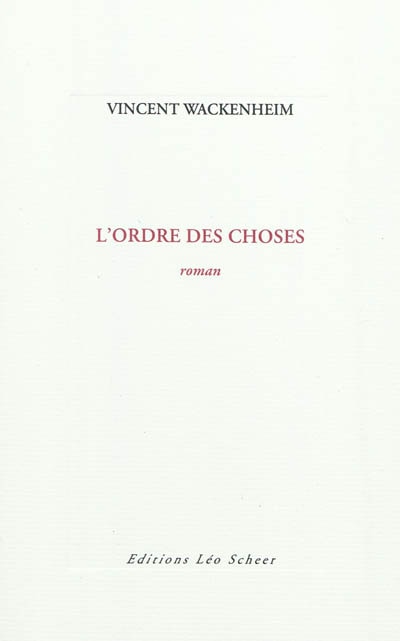 Couverture_L'ordre des choses