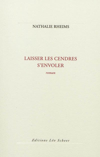 Front cover_Laisser les cendres s'envoler