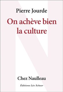 Front cover_On achève bien la culture