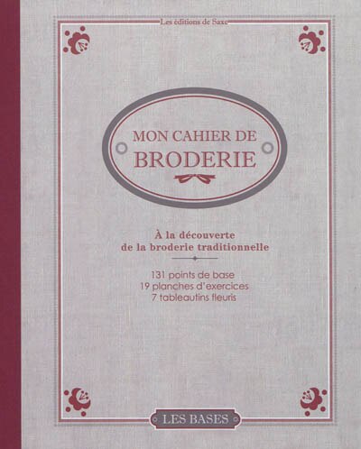 Front cover_Mon cahier de broderie